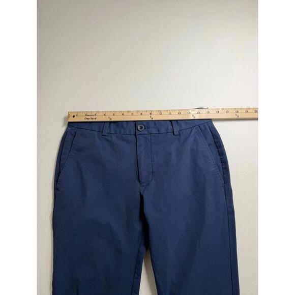 Vineyard Vines Mens Pants Size 32 X 29 Navy Blue Stretch On The Go Straight Leg - Picture 3 of 5
